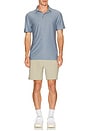 view 3 of 5 Strato Tech Polo in Chambray Heather