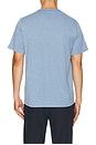 view 2 of 4 Current Tech Tee in Isle Blue