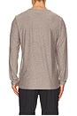 view 2 of 4 Strato Tech Long Sleeve Tee in Heather Grey