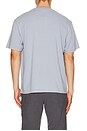 view 2 of 4 Heavyweight Relaxed Tee in Blue Dusk