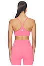 view 3 of 4 All The Feels Bra in Sunset Pink