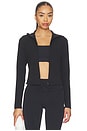 view 1 of 5 All The Feels Full Zip in Black