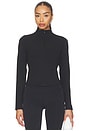 view 2 of 5 All The Feels Full Zip in Black
