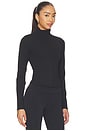 view 3 of 5 All The Feels Full Zip in Black