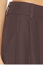 view 7 of 7 Trestles Twill Wide Leg Pant in French Roast