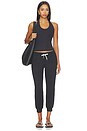 view 6 of 6 Performance Jogger in Black Heather