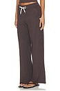 view 4 of 6 Halo Essential Wide Leg Pant in Java Heather