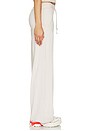 view 2 of 6 Halo Essential Wide Leg Pants in Ecru Heather