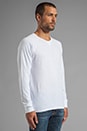 view 2 of 5 Owen L/S Tee in White