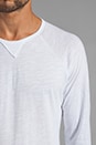 view 5 of 5 Owen L/S Tee in White