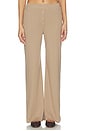 view 1 of 6 Pointelle Lounge Pant in Bark