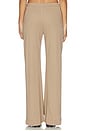 view 4 of 6 Pointelle Lounge Pant in Bark