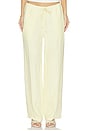 view 1 of 6 PANTALON EN LIN DELPHINE in Butter