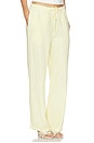 view 2 of 6 PANTALON EN LIN DELPHINE in Butter