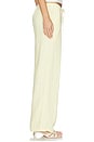 view 3 of 6 PANTALON EN LIN DELPHINE in Butter