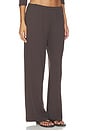 view 2 of 6 PANTALON EN POINTELLE HILDA  in Espresso