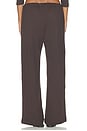 view 5 of 6 PANTALON EN POINTELLE HILDA  in Espresso