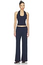 view 6 of 6 Hilda Pointelle Pant in Midnight