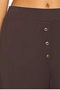 view 6 of 6 Pointelle Lounge Pant in Espresso