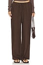 view 1 of 6 PANTALON DELPHINE in Chestnut