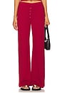 view 1 of 6 Pointelle Lounge Pant in Sundried Tomato
