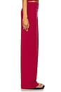 view 3 of 6 Pointelle Lounge Pant in Sundried Tomato