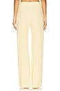 view 4 of 6 Pointelle Lounge Pant in Butter