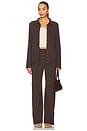 view 4 of 4 Eloise Pointelle Shirt in Espresso