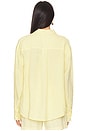 view 3 of 4 Cecile Oversized Shirt in Butter