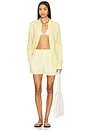 view 4 of 4 Cecile Oversized Shirt in Butter