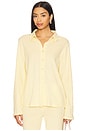view 1 of 4 Eloise Pointelle Shirt in Butter