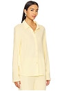 view 2 of 4 Eloise Pointelle Shirt in Butter