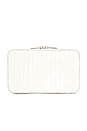 view 3 of 5 Maria Medium Zip Case in White