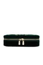 view 3 of 5 Zoe Travel Zip Case in Forest Green