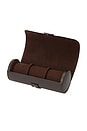 view 3 of 6 Blake Watch Roll with Capsule in Brown