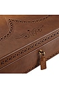 view 5 of 5 Brogue 10 Piece Watch Box in Burnished Brown