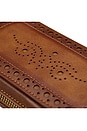 view 6 of 7 COQUE BROGUE in Burnished Brown
