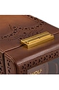view 6 of 6 Brogue Single Winder in Burnished Brown
