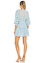 view 3 of 3 Amante Sky Mini Dress in Sky Blue