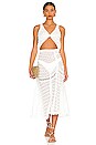 view 1 of 3 Eliza Dress in White