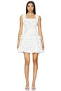 view 1 of 4 Alfresco Mini Dress in White