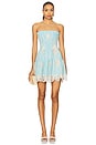 view 1 of 4 Cielo Mini Dress in Baby Blue