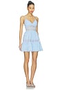 view 2 of 3 Amarelle Mini Dress in Blue