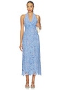 view 1 of 3 MAXIVESTIDO ODETTE in Blue