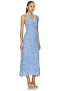 view 2 of 3 MAXIVESTIDO ODETTE in Blue