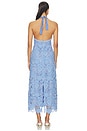 view 3 of 3 MAXIVESTIDO ODETTE in Blue
