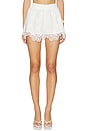 view 1 of 6 Nerissa Short in White