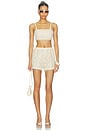 view 5 of 6 Solenne Short in Cream