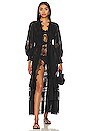 view 1 of 4 Chia Kimono in Black