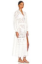 view 3 of 4 Entrelazos Kimono in White